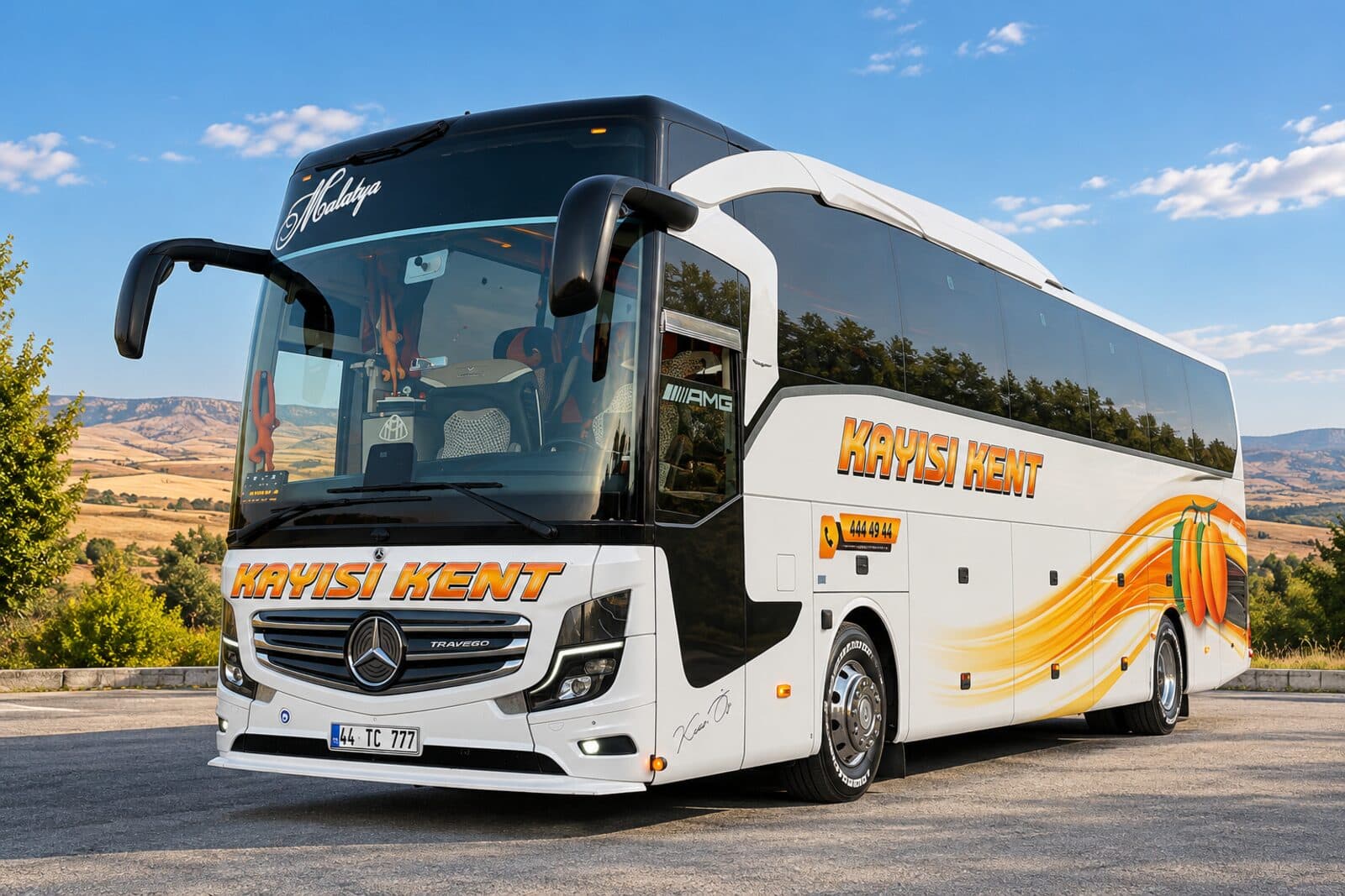 Kayısı Kent Turizm otobüsü
